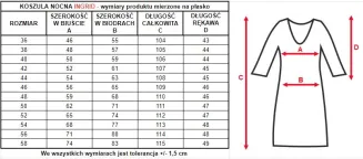 Bawełniana koszula Ingrid 6306 rozmiary 36-58 - 6