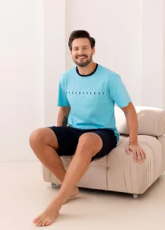 Piżama męska Regina 510 M-XL - 6