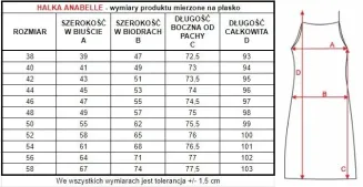 Halka z jedwabiu wiskozowego Anabelle 6555 - 7