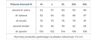 Piżama męska Martel 417 Konrad III M-3XL - 4