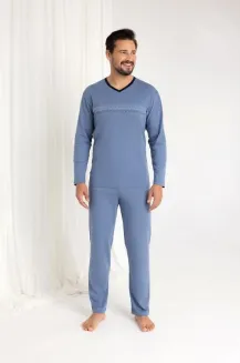 Piżama męska Regina 485 bawełniana z długim rękawem M-XL - 3