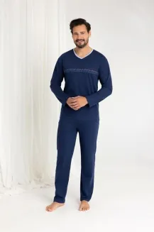 Piżama męska Regina 485 bawełniana z długim rękawem M-XL - 6