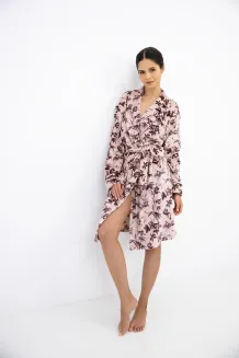 Welurowy szlafrok damski Sensis Thalia S-XL - 3