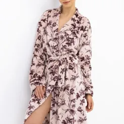 Welurowy szlafrok damski Sensis Thalia S-XL