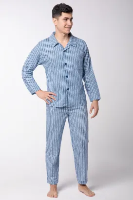 Flanelowa piżama męska wszystkie rozmiary od S do 7XL