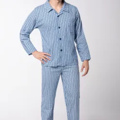 Flanelowa piżama męska wszystkie rozmiary od S do 7XL