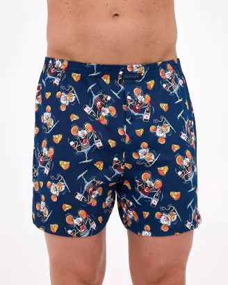 Bokserki męskie Cornette 011/176 Mouse bawełna 3XL-5XL
