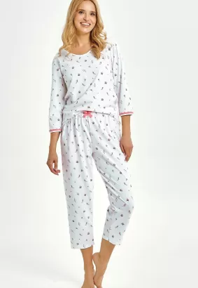 Piżama Taro Elodie 3432 3/4 S-L Z25/26 damska