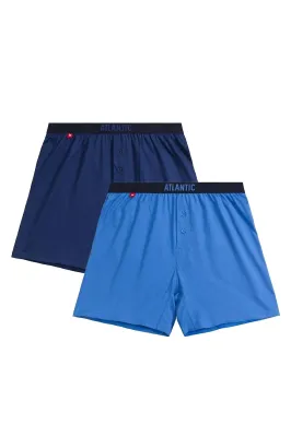 Bokserki Atlantic 2MBX-025/25 dwupak S-2XL