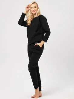 Ciepłe spodnie dresowe Key LHE 729 1 Hot Touch S-XL - 4