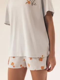 Piżama damska Henderson Ladies 42684 Naranja - 5