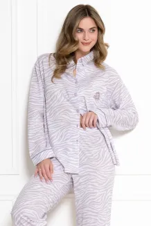 Piżama Leveza 1790 Penelopa dł/r M-XL rozpinana - 4