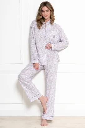 Piżama Leveza 1790 Penelopa dł/r M-XL rozpinana