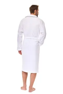 Stylowy szlafrok męski L&L 2523 M-2XL haft - 5