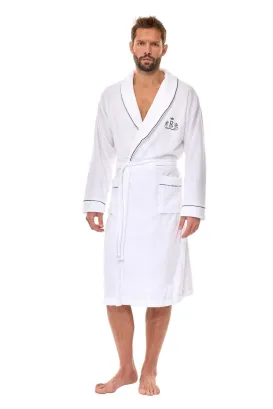 Stylowy szlafrok męski L&L 2523 M-2XL haft