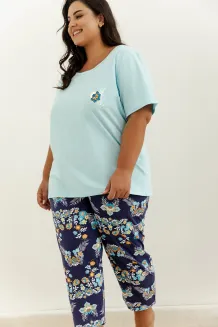 Piżama damska Taro Kristen 3366  2XL-3XL bawełna - 2