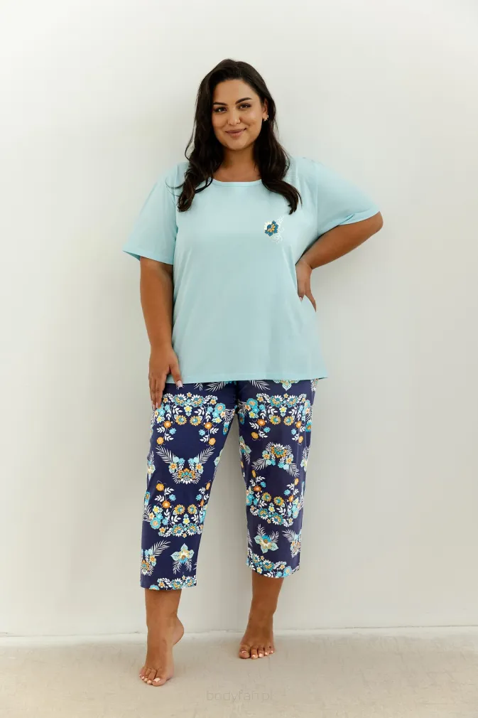 Piżama damska Taro Kristen 3366  2XL-3XL bawełna