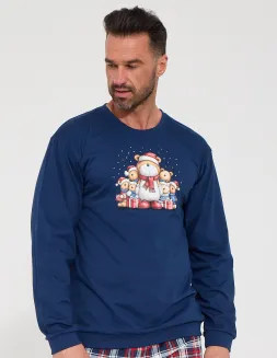 Piżama męska Cornette 115/323 Family Christmas S-2XL - 3
