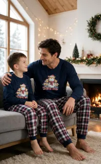 Piżama męska Cornette 115/323 Family Christmas S-2XL - 4