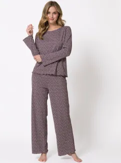 Piżama damska Leveza 1786 Stefania dł/r M-XL - 5