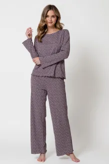 Piżama damska Leveza 1786 Stefania dł/r M-XL - 6