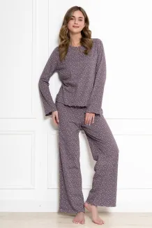 Piżama damska Leveza 1786 Stefania dł/r M-XL - 3