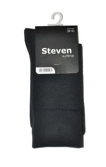 Skarpety Steven art.056 Klasyczne Garniturowe Znaczek 39-47 - 8