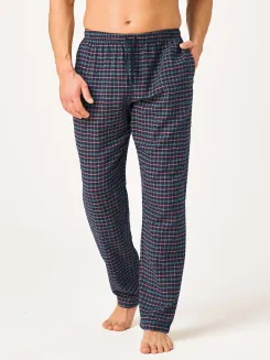 Męskie spodnie piżamowe z flaneli Key MHT 406 M-2XL - 2