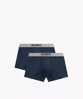 Bokserki Atlantic 2MH-1203 dwupak S-2XL bawełna pima modal - 2