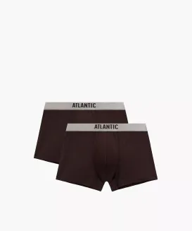 Bokserki Atlantic 2MH-1203 dwupak S-2XL bawełna pima modal - 3