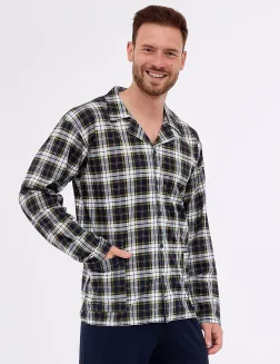 Piżama męska rozpinana Cornette 114/73 3XL-5XL - 2