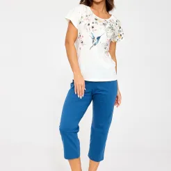 Piżama damska Cornette 369/345 Floris M-XL
