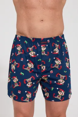 Bokserki świąteczne Cornette 016/26 Elf 2 Christmas 3XL-5XL