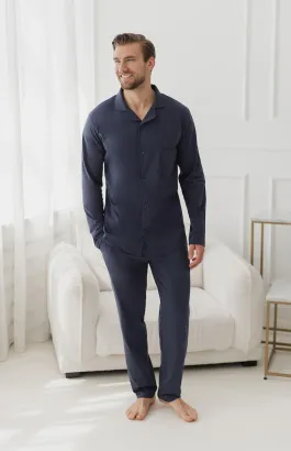 Piżama męska rozpinana Taro 3666 Arturo 3XL-4XL
