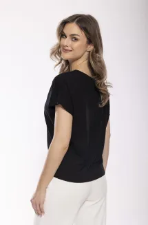 Bluzka damska z koronką Emili Sawa 2XL-3XL wiskoza - 8