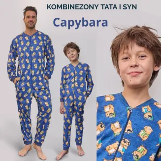 Kombinezon chłopięcy Cornette Capybara 2 bawełniany 134–164 - 3