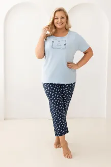 Piżama Regina 733 bawełniana 2XL–3XL - 6