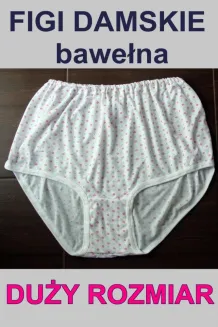 Figi KASIA od S do 5XL wielopak 5 sztuk - 3