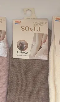 Skarpety WiK SO&LI 3076 wz.810 Alpaka 35-42 - 4