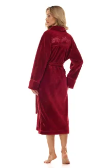 Szlafrok L&L 2413 Camelia długi M-2XL damski - 2
