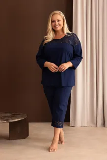 Piżama damska Regina 4014 M-2XL - 2