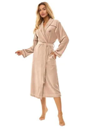 Elegancki szlafrok damski L&L 2508 M-2XL