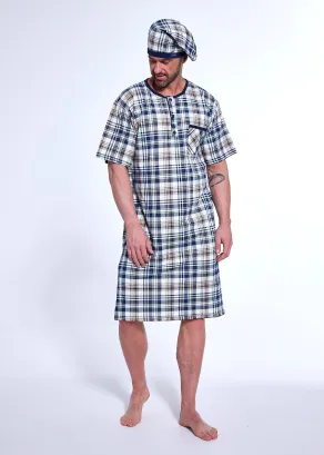 Męska koszula nocna Cornette 109/30 M-2XL