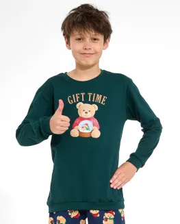 Piżama chłopięca Cornette 966/184 Gift Time Christmas 134-164 - 2