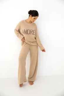 Komplet damski homewear Sensis Zerina S-XL boucle - 7