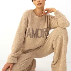 Komplet damski homewear Sensis Zerina S-XL boucle