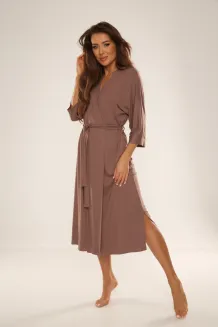 Szlafrok De Lafense 892 Visa długi 3XL-4XL damski - 6