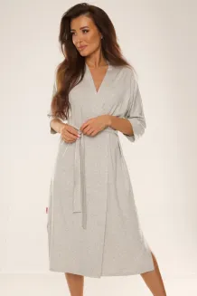 Szlafrok De Lafense 892 Visa długi 3XL-4XL damski - 14