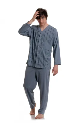 Piżama Gucio 2239 dł/r 4XL-5XL rozpinana męska