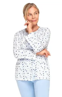 Piżama damska bawełniana Martel Maria III 202 rozpinana 3XL-4XL - 6